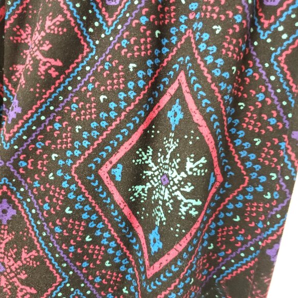 No Boundaries Elastic Waist Womens Snowflake Print Pack of 2 Legging Sz XL 15-17 - Picture 4 of 12